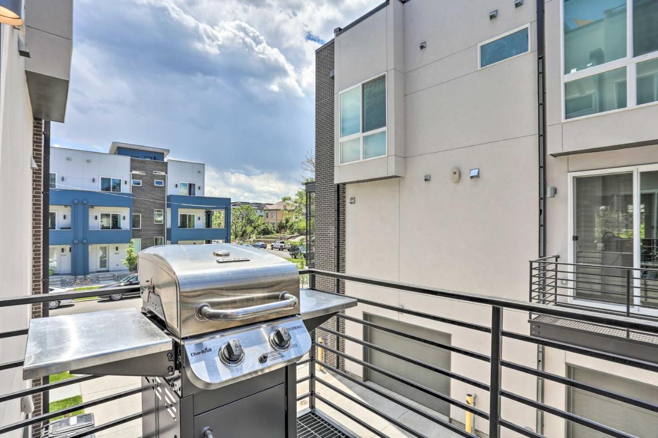 Trendy Denver Townhome - Walk To Mile High Stadium Eksteriør billede