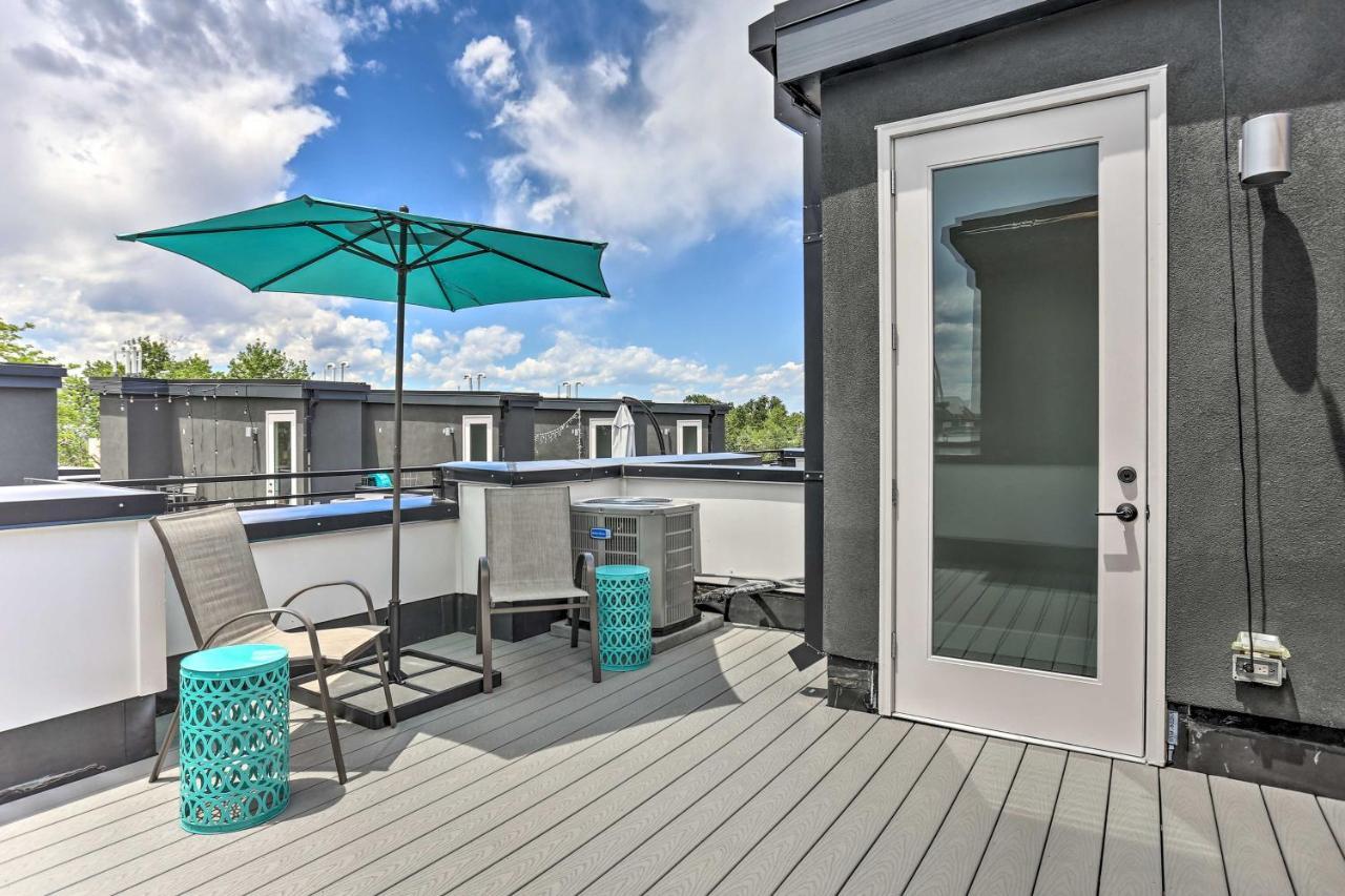 Trendy Denver Townhome - Walk To Mile High Stadium Eksteriør billede