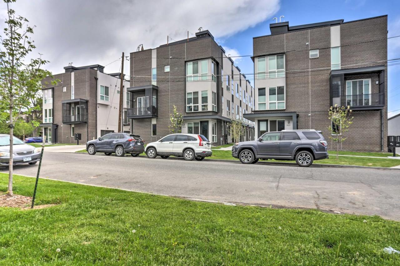 Trendy Denver Townhome - Walk To Mile High Stadium Eksteriør billede