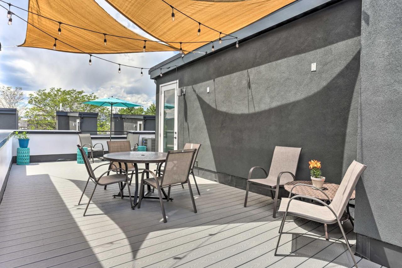 Trendy Denver Townhome - Walk To Mile High Stadium Eksteriør billede