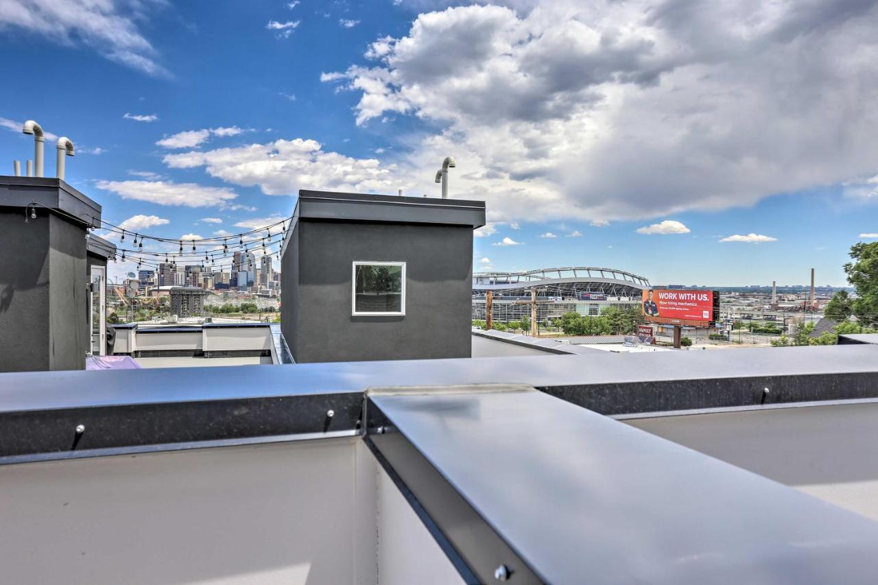 Trendy Denver Townhome - Walk To Mile High Stadium Eksteriør billede